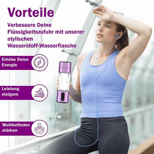 Hydroviva V2- die neuartige Wasserstoffwasserflasche in Premiumqualität