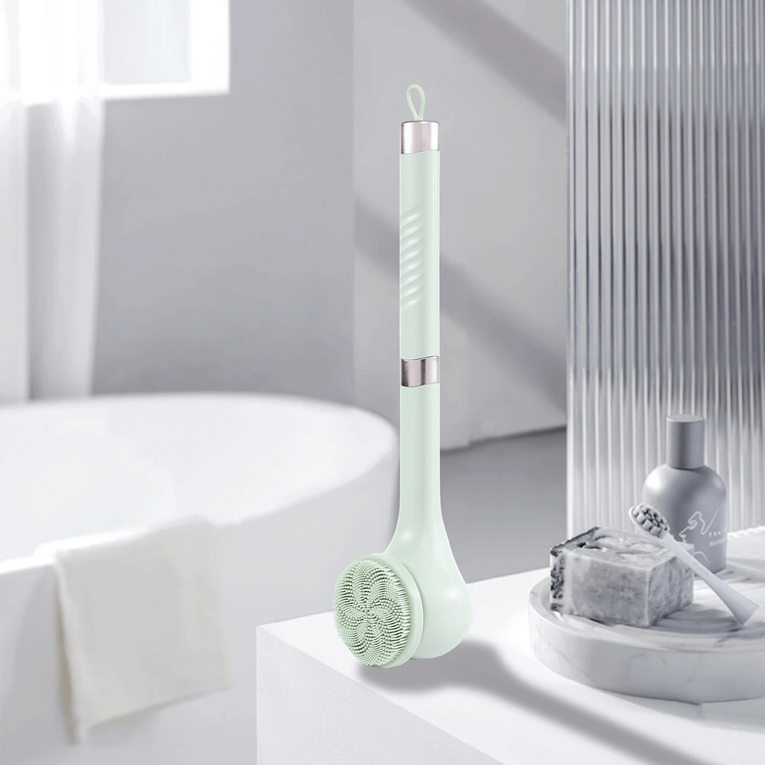 BackViva Brush V2- 6 in 1 Eincremehilfe & Bade/Duschbürste für den Rücken