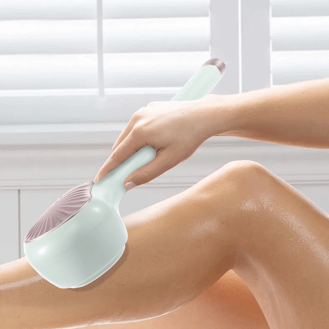 BackViva Brush V2- 6 in 1 Eincremehilfe & Bade/Duschbürste für den Rücken