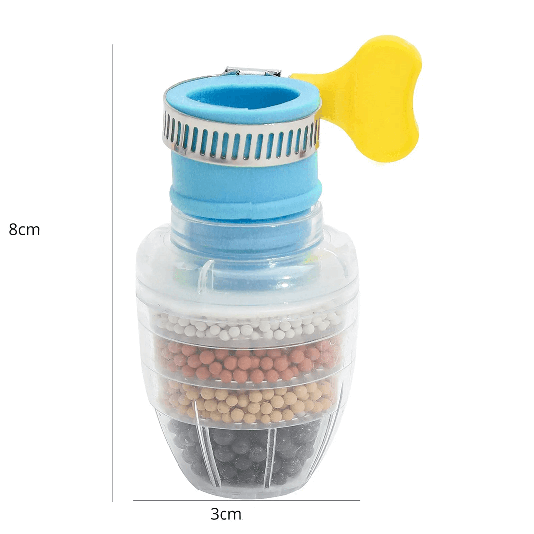 Aquapure- der nützliche Haushaltswasserfilter (bestehend aus sechs Schichten)