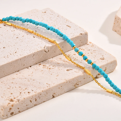 Einzigartiges, türkises Armband für Frauen