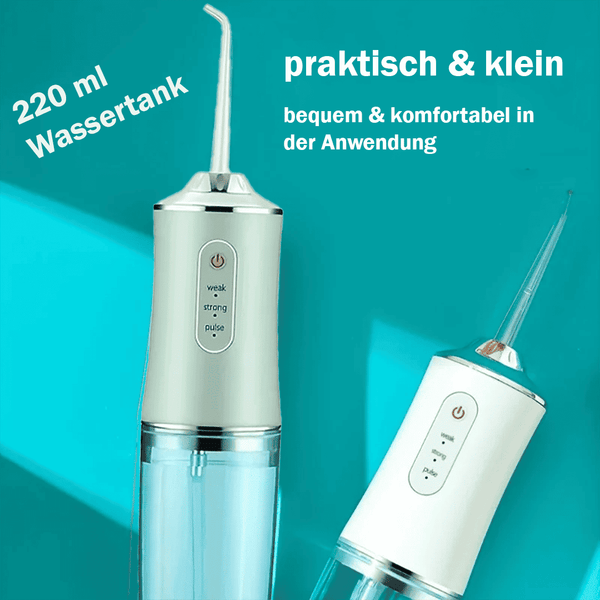 Aquavibe- die praktische Munddusche für eine perfekte Zahnreinigung