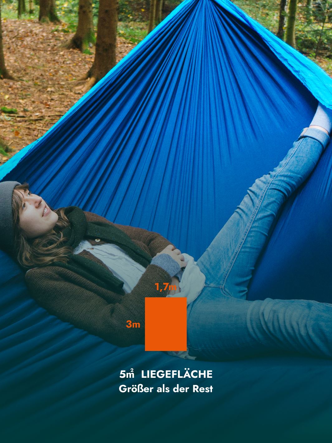 HÄNG Hängematte + Aufhängung