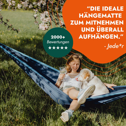 HÄNG Hängematte + Aufhängung